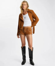 Load image into Gallery viewer, WHISKEY LACE UP SUEDE

