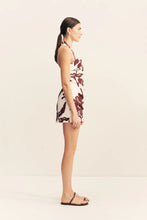 Load image into Gallery viewer, EMMETT HALTER DRAPED MINI DRESS
