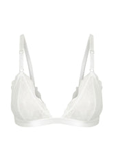 Load image into Gallery viewer, FLEUR BRALETTE WHITE
