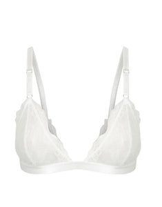 FLEUR BRALETTE WHITE