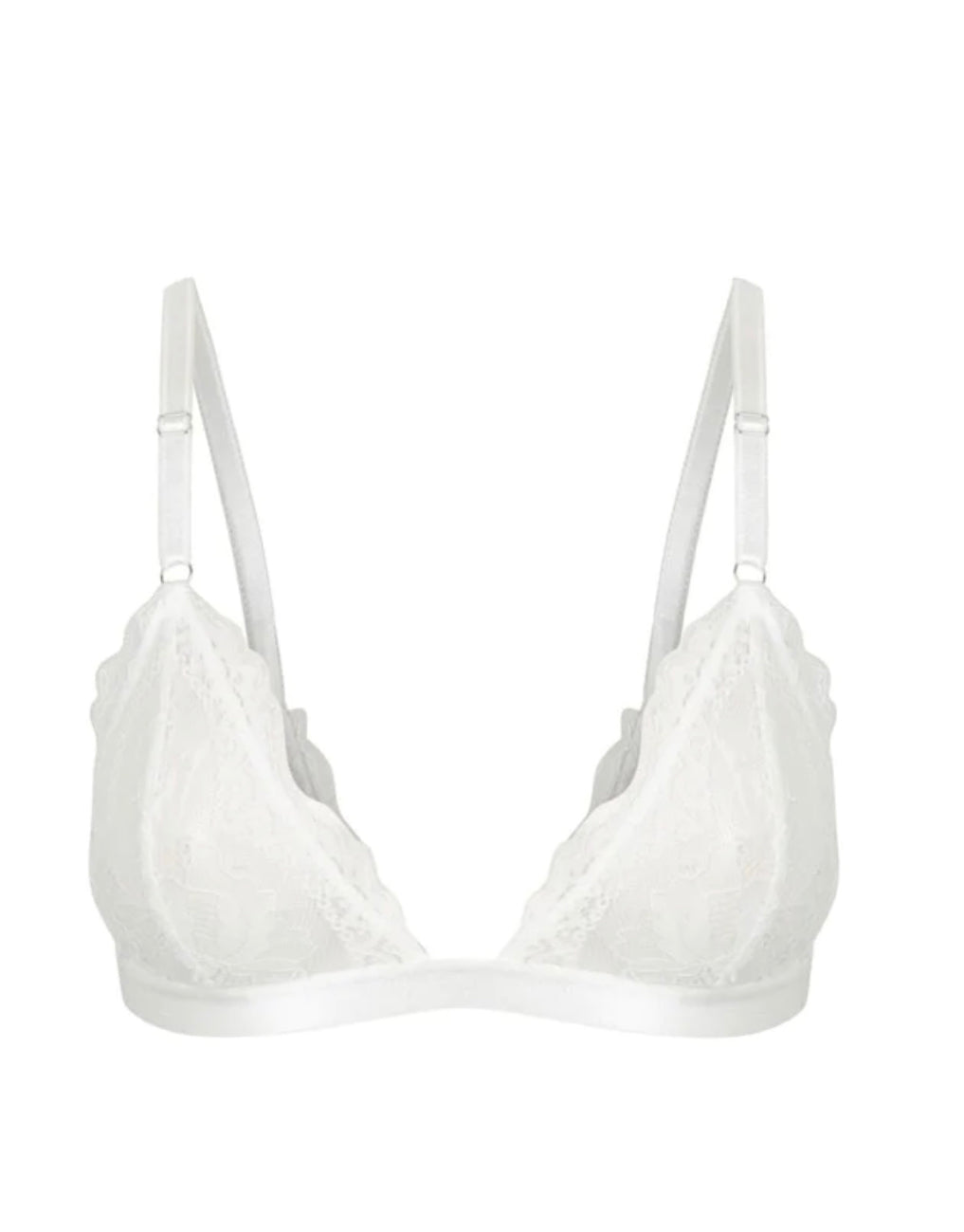 FLEUR BRALETTE WHITE