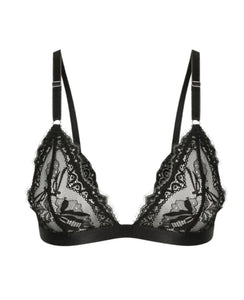 FLEUR BRALETTE BLACK