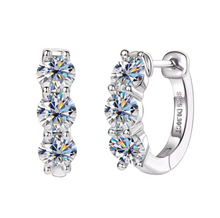 Load image into Gallery viewer, 3 STONE HUGGIE
