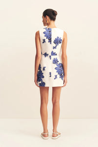 ENYA DRAPED MINI DRESS