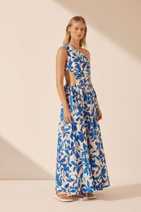 ASYMMETRICAL MAXI DRESS