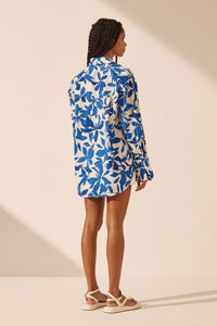 SCALLOP OVERSIZED SHIRT