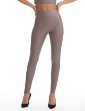 Load image into Gallery viewer, FAUX LEATHER LEGGING ASH
