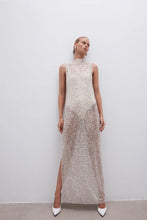Load image into Gallery viewer, ASTERI HIGH NECK MAXI DRESS
