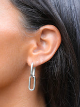 Load image into Gallery viewer, CELINE EARRINGS GRANDE SILVER
