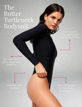 Load image into Gallery viewer, BUTTER TURTLENECK BODYSUIT
