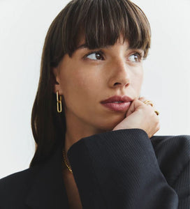 CELINE EARRINGS GRANDE GOLD