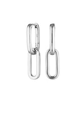 Load image into Gallery viewer, CELINE EARRINGS GRANDE SILVER
