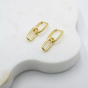 CELINE EARRINGS GOLD