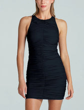 Load image into Gallery viewer, CLASSIC RUCHED MINI DRESS
