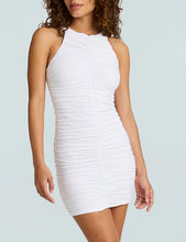 Load image into Gallery viewer, CLASSIC RUCHED MINI DRESS
