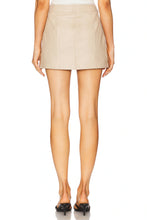 Load image into Gallery viewer, FAUX LEATHER UTILITY MICRO MINI SKIRT
