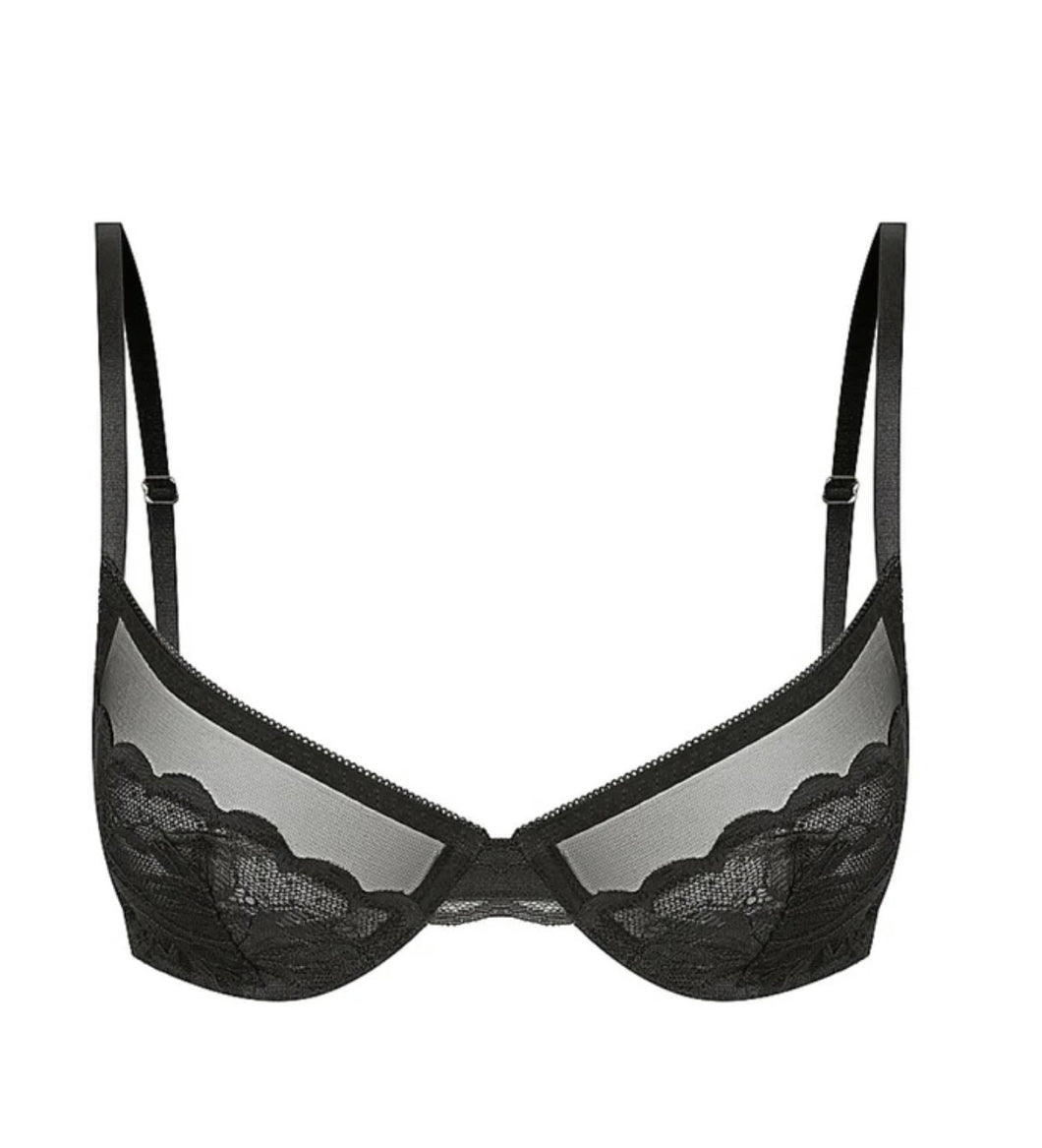 QUINN BRA BLACK