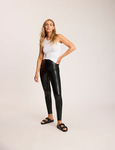 FAUX LEATHER LEGGING