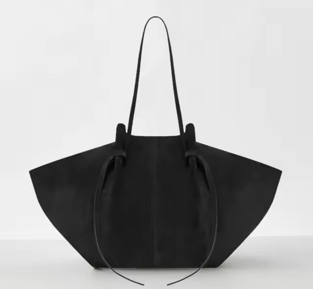 EM FAUX SUEDE TOTE