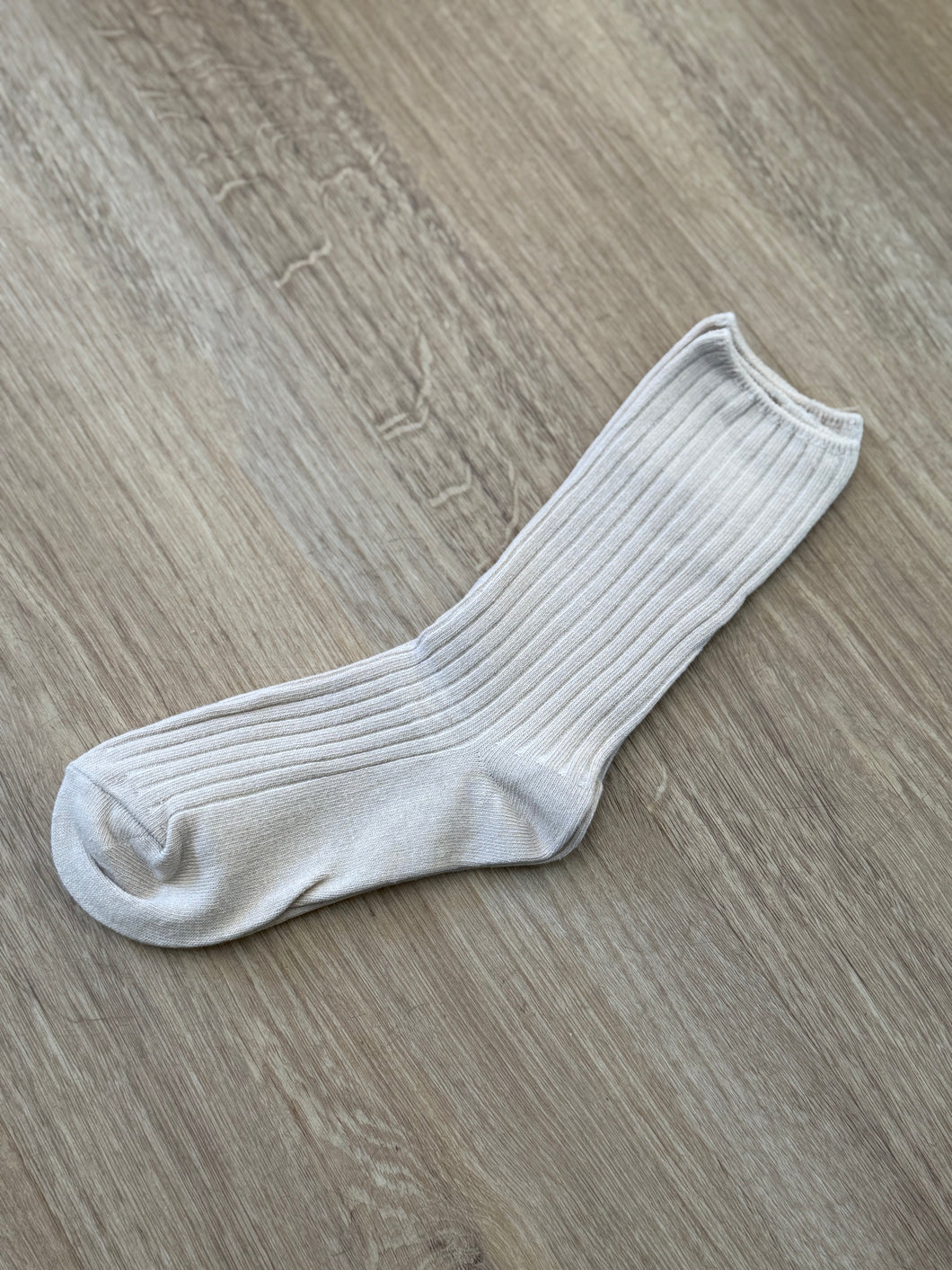 COTTON RIBBED SOCK