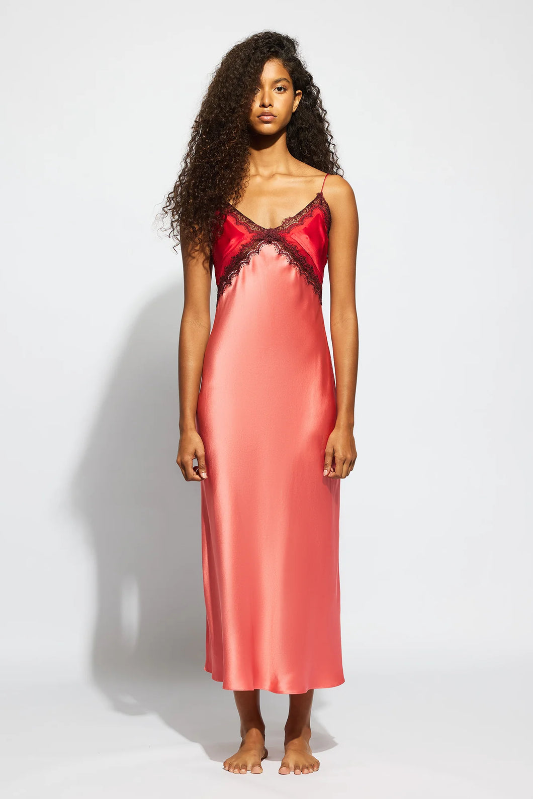 BILLIE SILK SLIP DRESS
