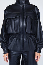 Load image into Gallery viewer, HAZEL LEATHER JACKET
