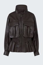 Load image into Gallery viewer, HAZEL LEATHER JACKET
