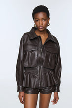Load image into Gallery viewer, HAZEL LEATHER JACKET

