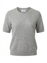 Load image into Gallery viewer, KAT KNIT TEE GREY
