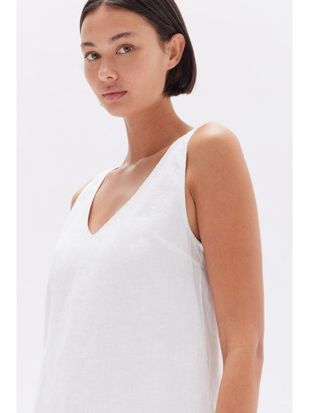 JILLIAN MINI DRESS WHITE