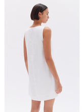 Load image into Gallery viewer, JILLIAN MINI DRESS WHITE
