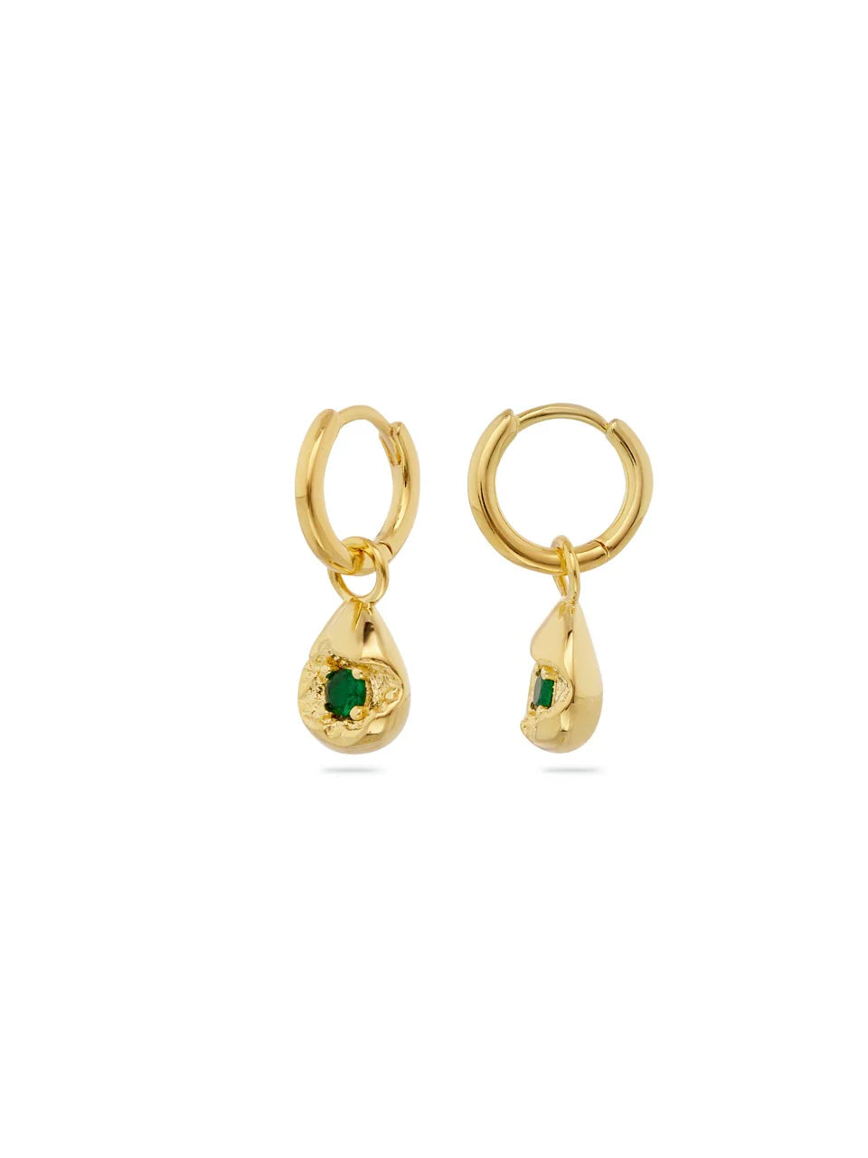 MIMI EARRINGS EMERALD