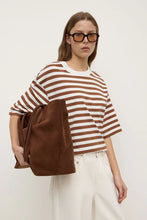 Load image into Gallery viewer, MONTE STRIPE COTTON SHORT SLEEVE TEE
