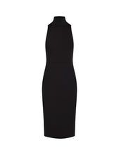 Load image into Gallery viewer, NEOPRENE TURTLENECK DRESS
