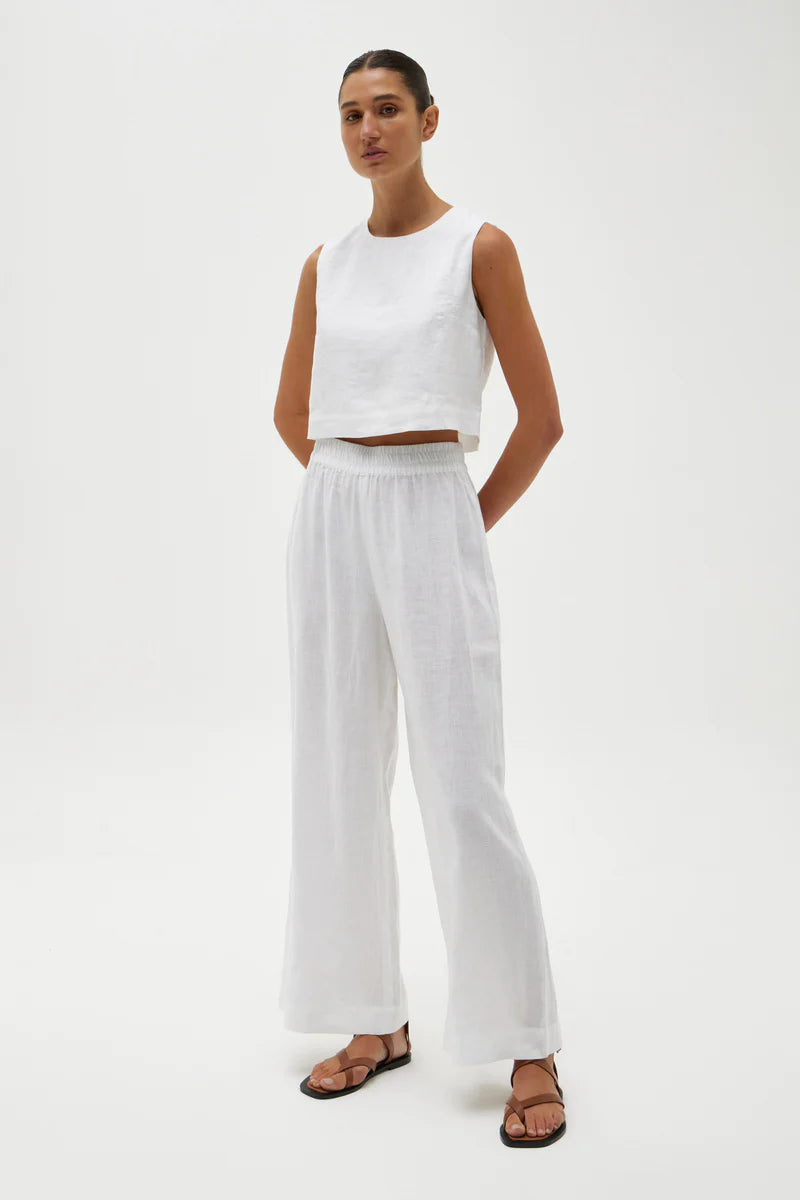 NILSA PANT WHITE