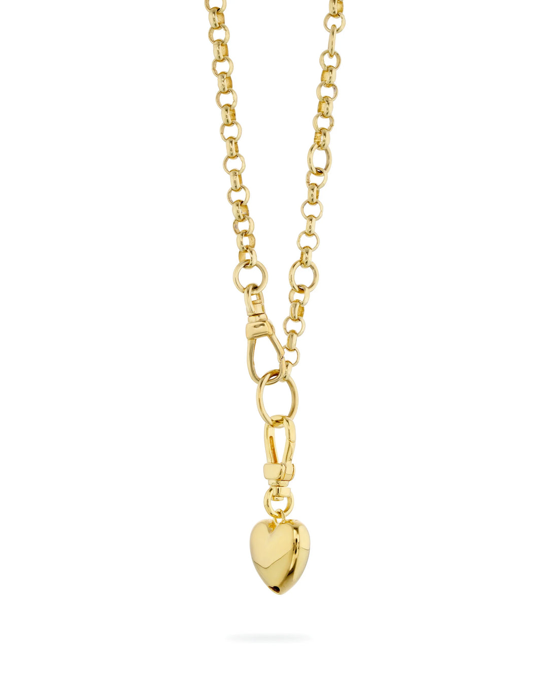 PUFF HEART NECKLACE