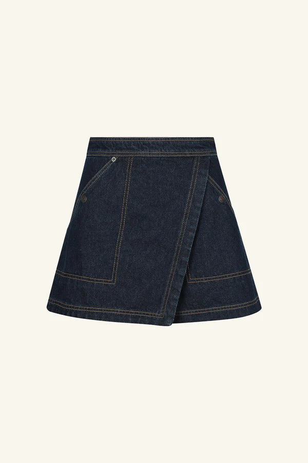 RITA WRAP DETAIL SKORT
