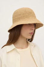 Load image into Gallery viewer, RAFIA BUCKET HAT
