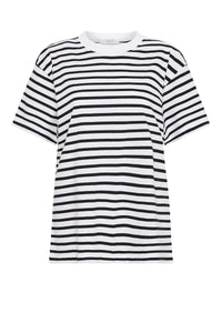 ORGANIC STRIPE BF TEE