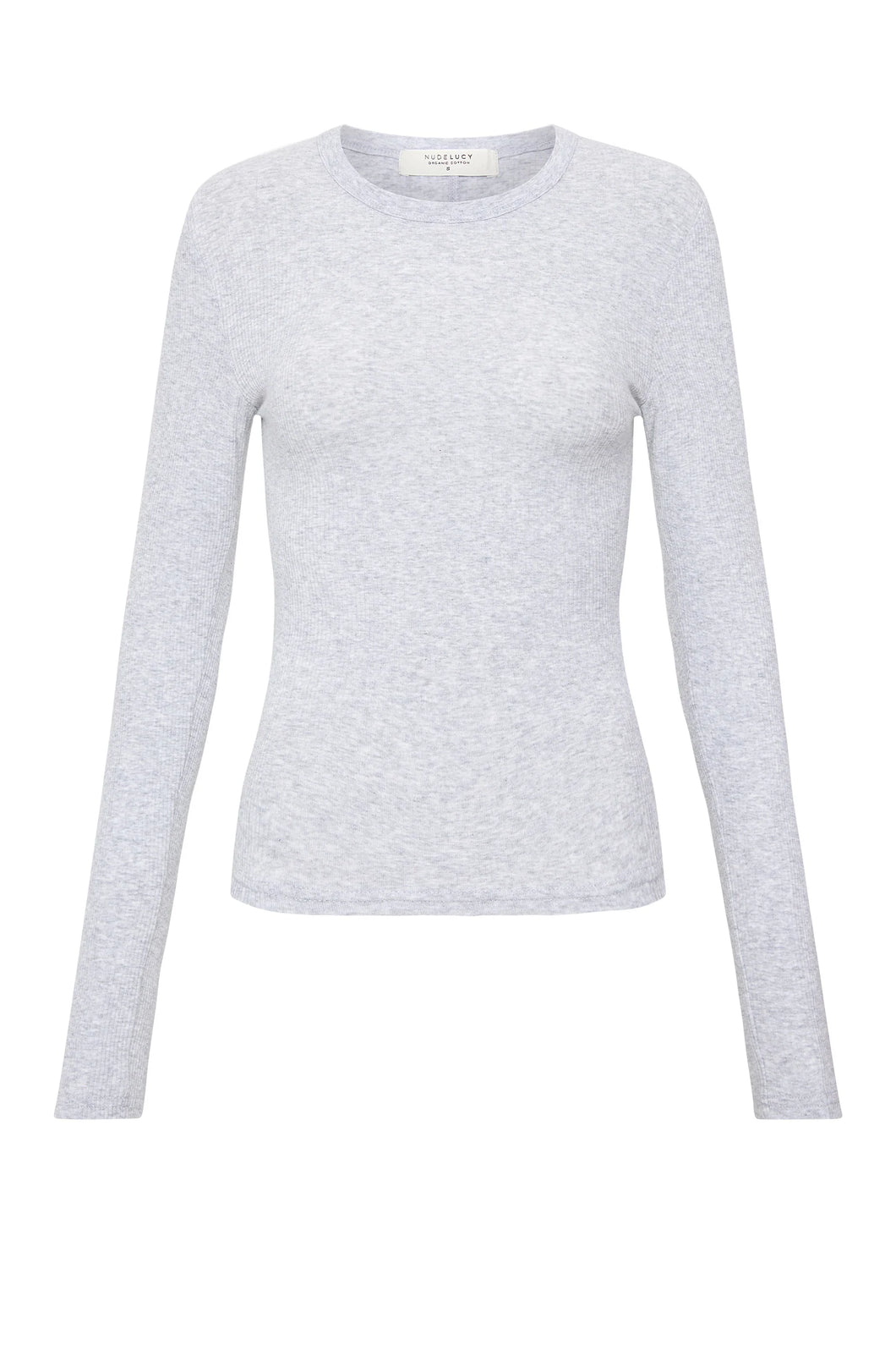 ORGANIC RIB LS TEE