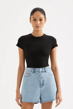 Load image into Gallery viewer, ORGANIC RIB SS TEE
