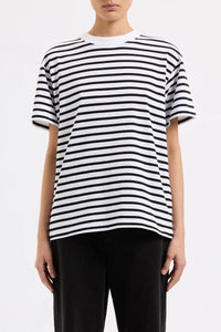 ORGANIC STRIPE BF TEE