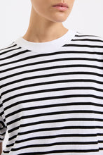 Load image into Gallery viewer, ORGANIC STRIPE BF TEE
