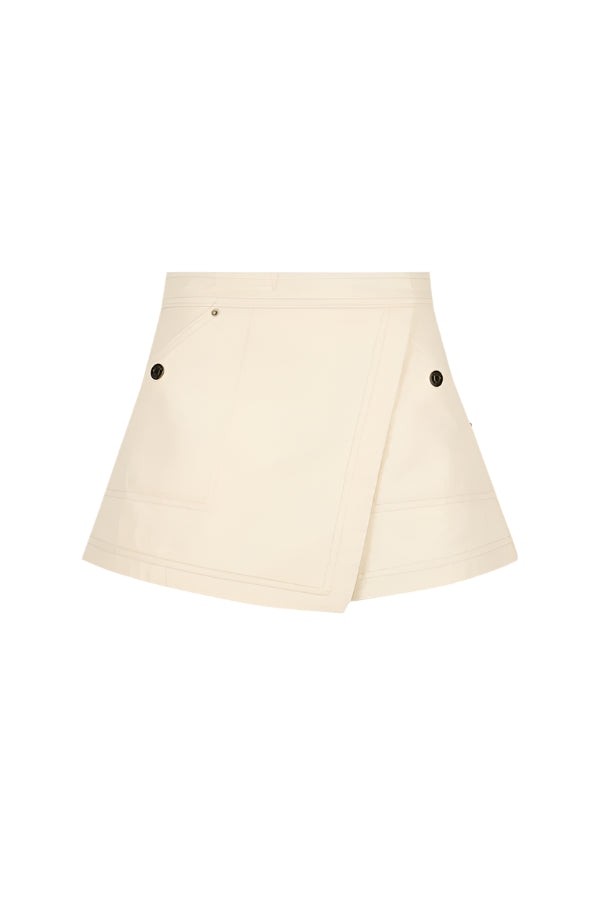 SIERRA WRAP DETAIL SKORT