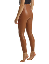 Load image into Gallery viewer, FAUX LEATHER LEGGING COCOA
