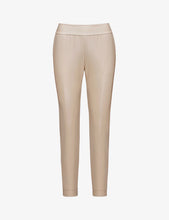 Load image into Gallery viewer, FAUX LEATHER JOGGER TAUPE
