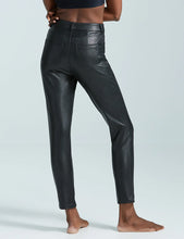 Load image into Gallery viewer, FAUX LEATHER FIVE POCKET PANT
