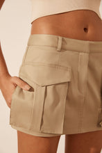 Load image into Gallery viewer, SABATO LOW RISE UTILITY MINI SKIRT
