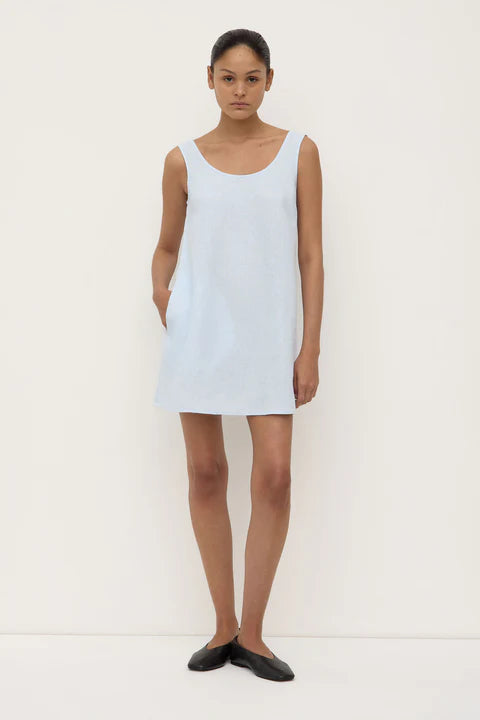 SELMA LINEN MINI DRESS