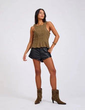 Load image into Gallery viewer, DESERT MUSE PEPLUM TANK TOP
